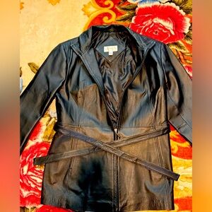 100% Worthington Leather Jacket